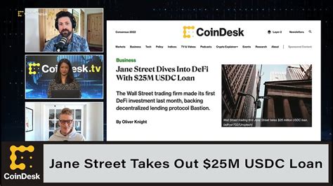 Jane Street Dives Into DeFi With $25M USDC Loan .